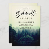 マウンテンウィークエンドハッチェルパート 招待状 (正面/裏面)