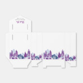 マウンテンウォーターエレガントカラー素朴マウヴモダン フェイバーボックス (折り畳みなし)