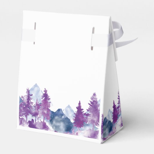 マウンテンウォーターエレガントカラー素朴マウヴモダン フェイバーボックス (裏面サイド)