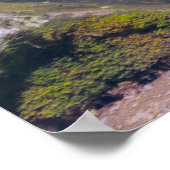 マウンテンウォーターフォール ポスター (角)