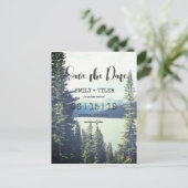 マウンテンウッドランドフォレストレイクサイド日付を保存 案内ポストカード (スタンド正面)