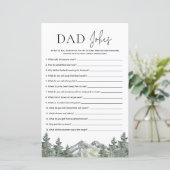 マウンテンウッドランド赤ちゃんシャワーパパジョークのゲーム (スタンド正面)