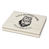 マウンテンウルフカスタム、ビジネス、ラージ ラバースタンプ (スタンプ)