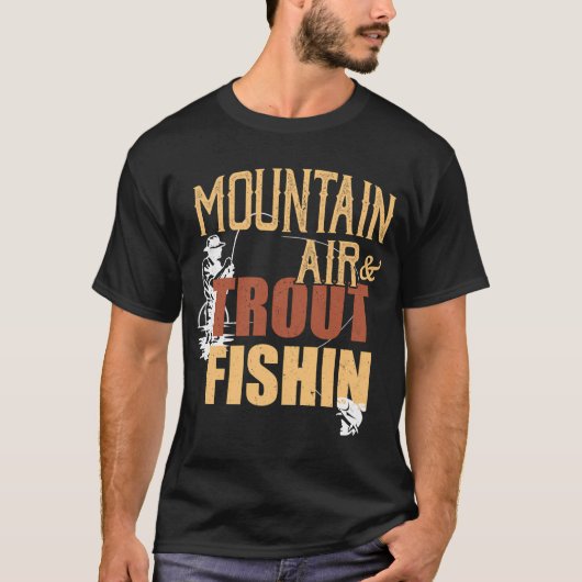 マウンテンエアトラウトフィッシング Tシャツ (正面)