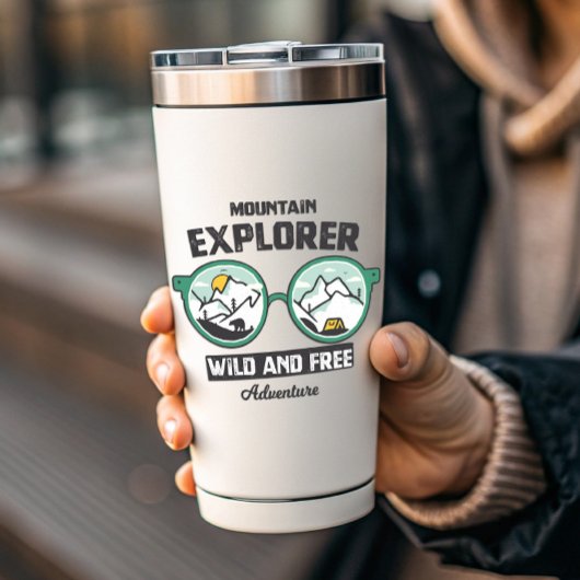 マウンテンエクスプローラーワイルドキャンプ |ダイカットのシール シール