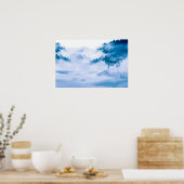 マウンテンエレガントウルブアートワーク |ポスター ポスター (キッチン)