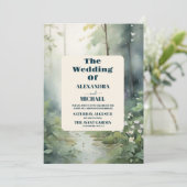 マウンテンエレガントフォレ素朴結婚スト 招待状 (スタンド正面)