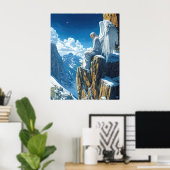 マウンテンエンジェル ポスター (ホームオフィス)