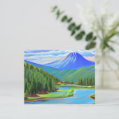 マウンテンオレゴン ポストカード (スタンド正面)