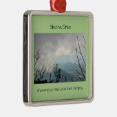 マウンテンオーバービュースカイラインドライブ メタルオーナメント (右)