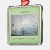 マウンテンオーバービュースカイラインドライブ メタルオーナメント (左)