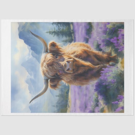 マウンテンカウーティッシュペーパー 薄葉紙 (正面)