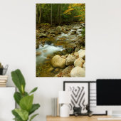 マウンテンカスケードプリント ポスター (ホームオフィス)