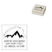 マウンテンカスタムファミリ名 ラバースタンプ (押印)