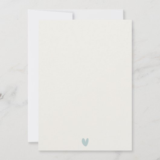 マウンテンカントリーフィールドランドスケープのカップルのシャワー 招待状 (裏面)