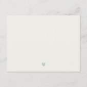 マウンテンカントリーフィールド結婚ランドスケープ詳細 エンクロージャーカード (裏面)