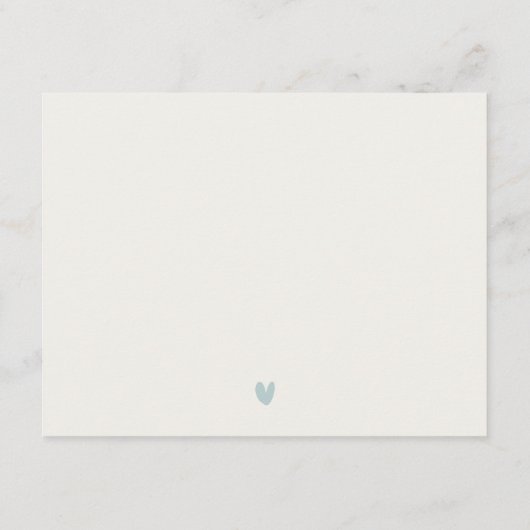 マウンテンカントリーフィールド結婚ランドスケープ詳細 エンクロージャーカード (裏面)