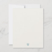 マウンテンカントリー薄紫フィールドランドスケープ結婚ズ 出欠カード (裏面)