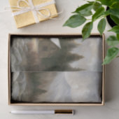 マウンテンキャビンの景観のデコページ 薄葉紙 (ギフト)