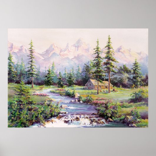 マウンテンキャビンバイシャロンシャーペ ポスター (正面)