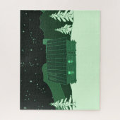 マウンテンキャビンパズル ジグソーパズル (縦)