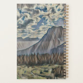 マウンテンキャンバスアートプランナー プランナー手帳 (裏面)