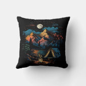 マウンテンキャンピングアットナイト クッション (裏面)