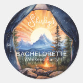 マウンテンキャンピングアドベンチャー ブライズウィークエンド ラウンドシール (正面)