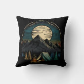 マウンテンキャンピングアンダームーン クッション (裏面)