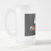 マウンテンキャンピングバモダンッジ フロストグラスビールジョッキ (左)