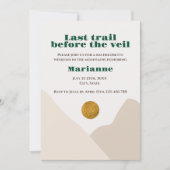 マウンテンキャンプバチェロレッテウィークエンド 招待状 (正面)