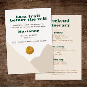 マウンテンキャンプバチェロレッテウィークエンド 招待状