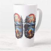 マウンテンキャンプ カフェラテマグ (右アングル)