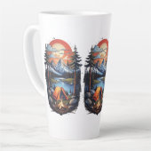 マウンテンキャンプ カフェラテマグ (左アングル)