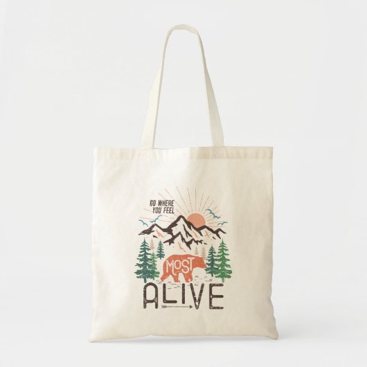 マウンテンキャンプ トートバッグ (正面)