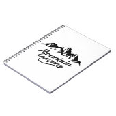 マウンテンキャンプ ノートブック (左側)