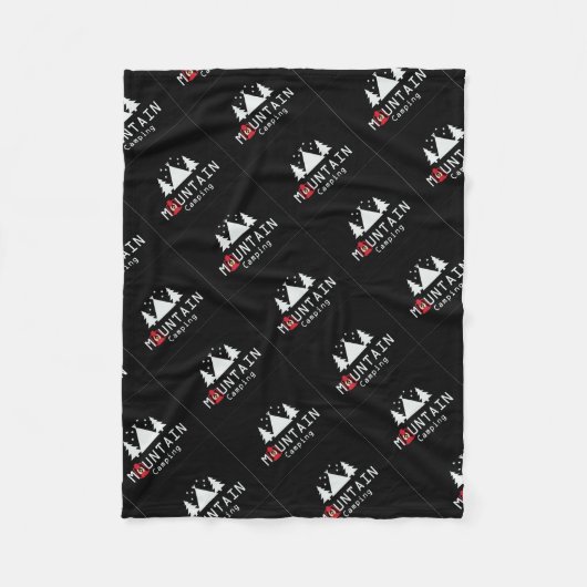 マウンテンキャンプ フリースブランケット (正面)