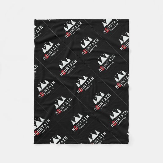 マウンテンキャンプ フリースブランケット (正面)