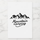 マウンテンキャンプ フードラベル (シングルラベル)