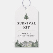マウンテンキャンプ ブライズパーティー サバイバルキット ギフトタグ (正面)