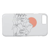 マウンテンキャンプiPhoneケース Case-Mate iPhoneケース (裏面(横))