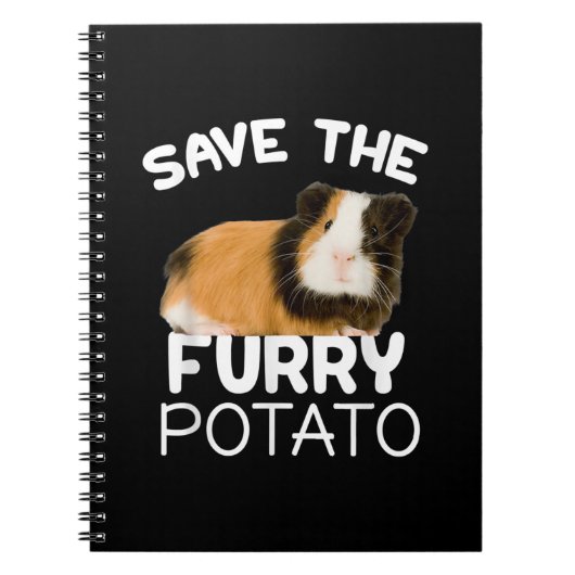 マウンテンギニア豚 – フ救リポテト ノートブック (正面)