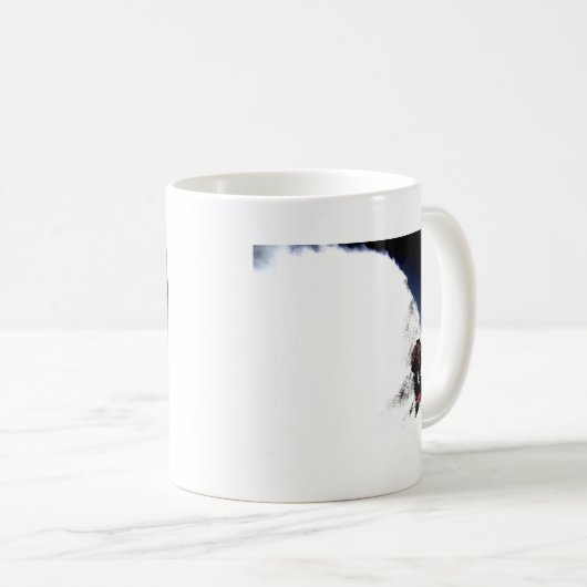 マウンテンクライマーエクストリームスポーツ コーヒーマグカップ (正面右)