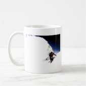 マウンテンクライマーエクストリームスポーツ コーヒーマグカップ (左)