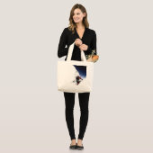 マウンテンクライマーエクストリームスポーツ ラージトートバッグ (正面(モデル))