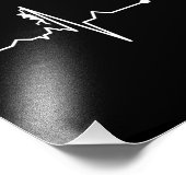 マウンテンクライマーハートビートロック登山恋人グラ フォトプリント            (角)