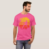 マウンテンクライミング クライマー ボルダリング Tシャツ (正面フル)