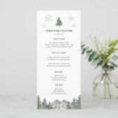 マウンテンクリスマスディナーパーティー メニュー (スタンド正面)