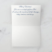 マウンテンクリスマス シーズンカード (内部)