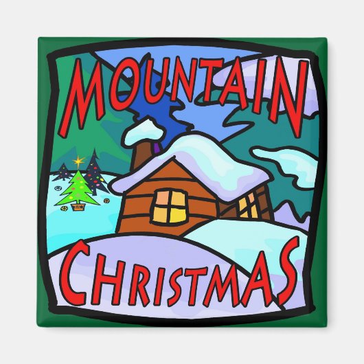 マウンテンクリスマス マグネット (正面)